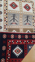 Коврик д/ванной KILIM GOLD-1 (60*120) красный Турция Из Хлопка U57231